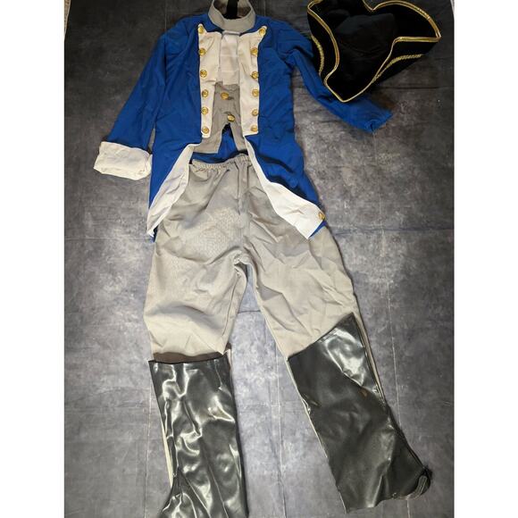 Founding Father Boys Size S Colonial Patriot Halloween Costume Revolutionary - Picture 16 of 16